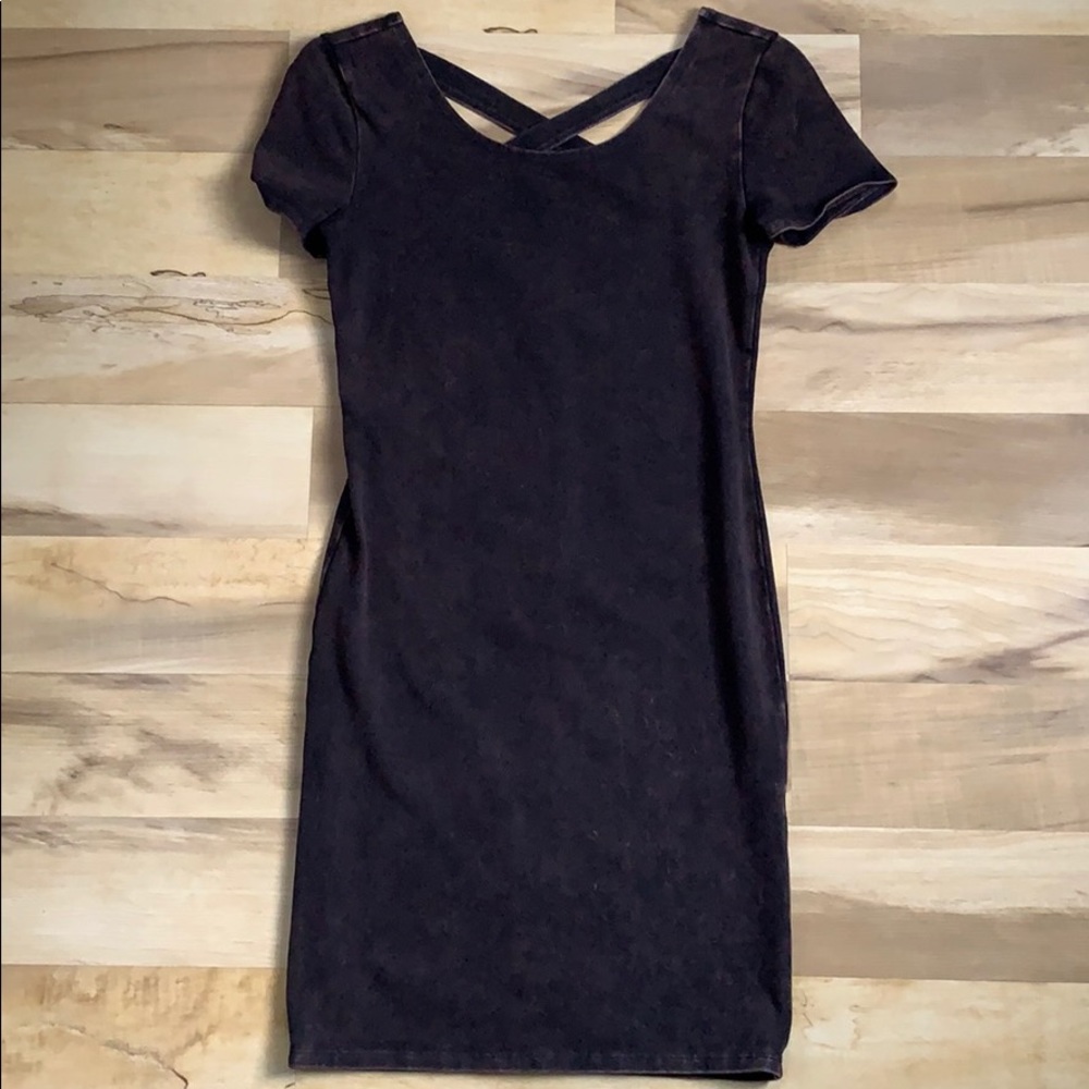 Faded brown dress